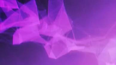 紫色科技科幻几何连接动感扁平化动感ae视频的预览图